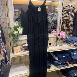 Cynthia Rowley Ladies Lg Black Pantsuit